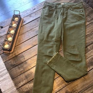 Old Navy Olive Green Rockstar Jeggings